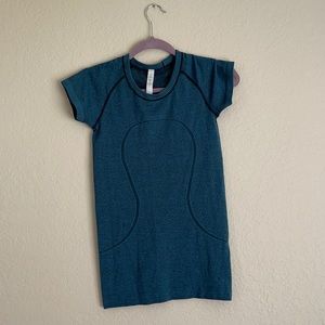 Lululemon Blue Swiftly Tech Short Sleeve - 4